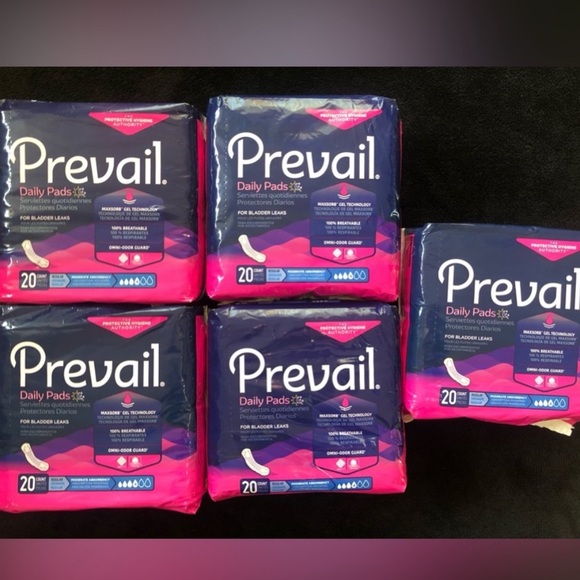 Prevail Daily Pads Regular Moderate 20 pack - Picture 1 of 5